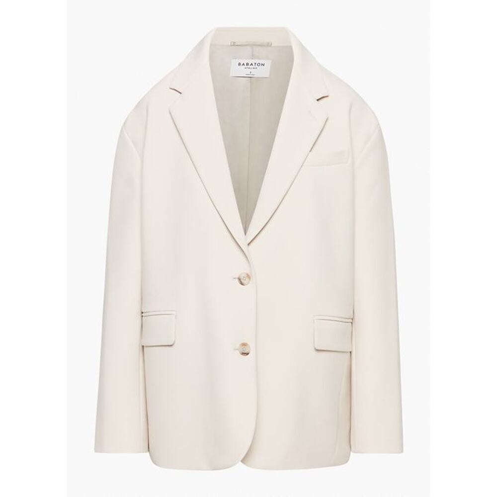 Babaton 'Vogue' Tan Wool Blazer Size 2
